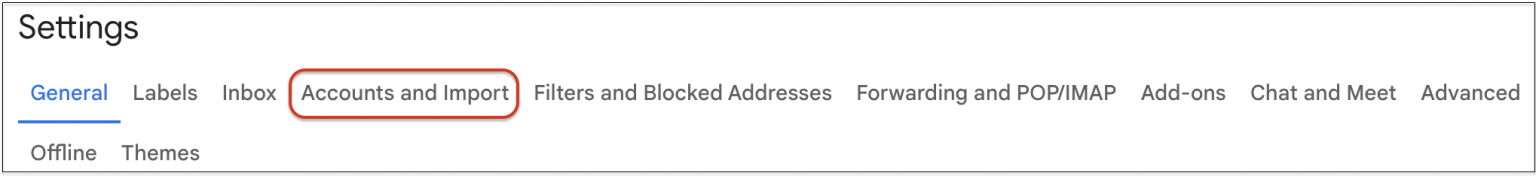 Gmail to Email Step 3